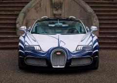 Images bugatti veyron grand sport or blanc 