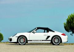 Image de l'actualité:Porsche boxster spyder avec 375 ch 