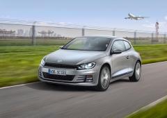 Leger restylage pour le volkswagen scirocco 