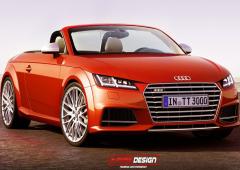 Une premiere proposition pour l audi tt roadster 2015 