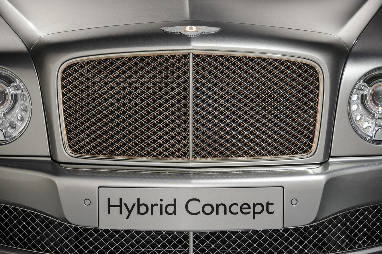 Bentley devoile un prototype de mulsanne hybride rechargeable 