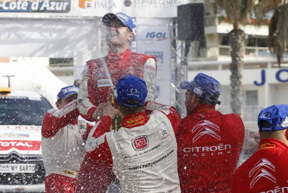 Au rallye dantibes victoire de laurent laskowski en citroen trophy junior 