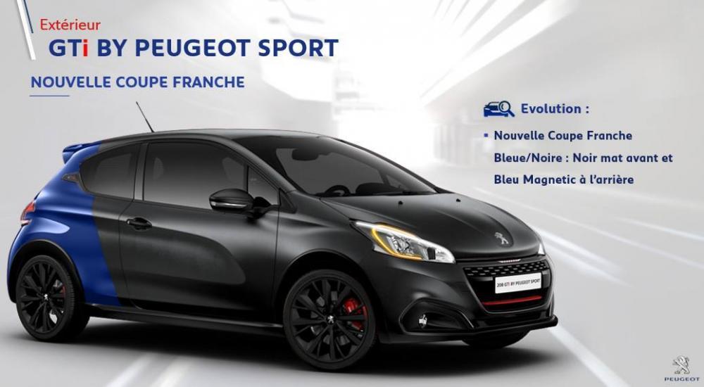 Image principale de l'actu: Nouvelle couleur coupe franche pour la 208 GTi Peugeot Sport