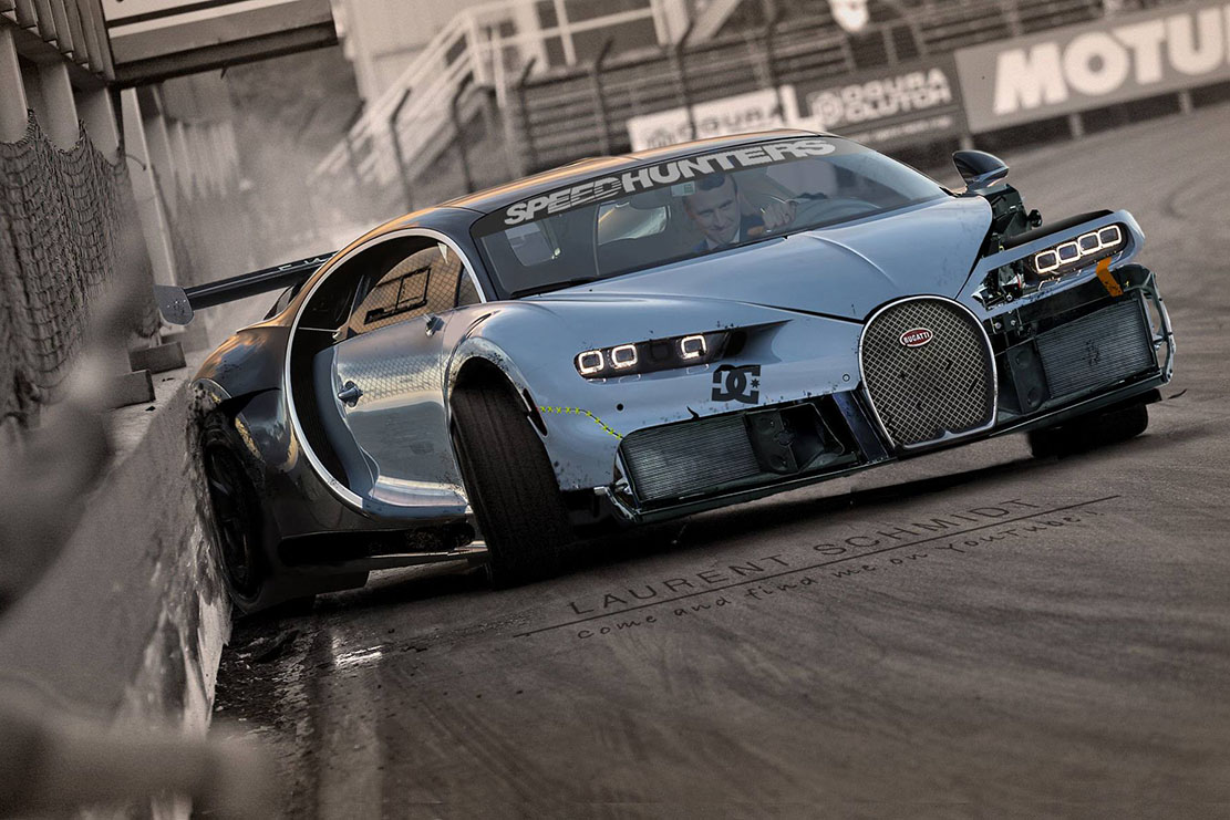 Bugatti Veyron дрифт