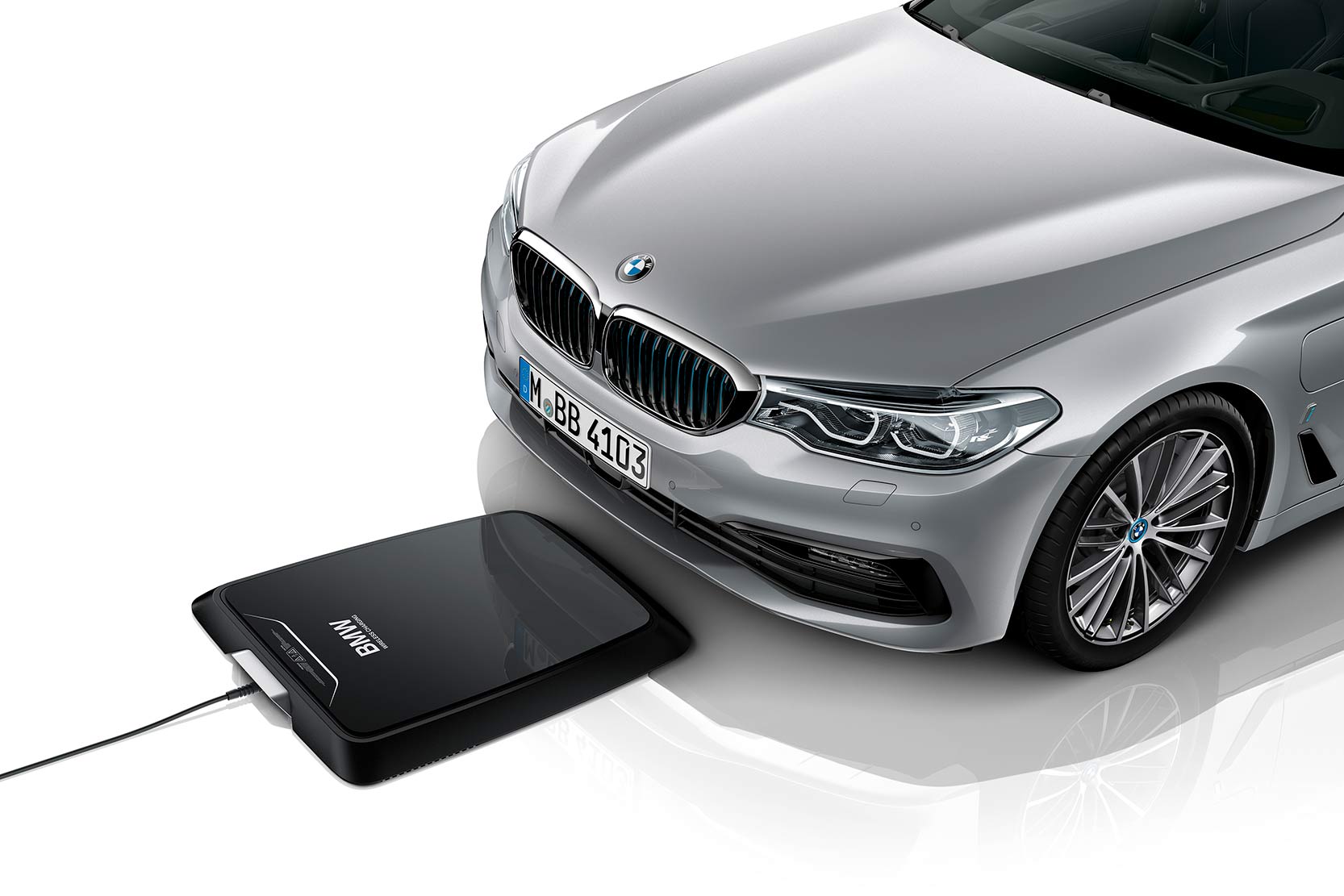 Image principale de l'actu: Bmw propose la premiere recharge par induction pour un vehicule electrique 