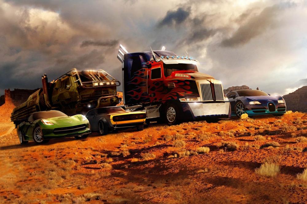 Image principale de l'actu: Transformers 4 2 nouvelles voitures entrent en piste 
