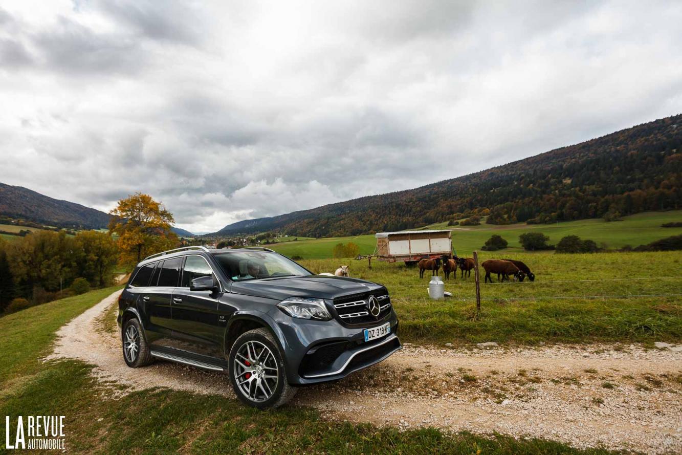 Mercedes Essai Mercedes Gls 63 Amg Quand David Se