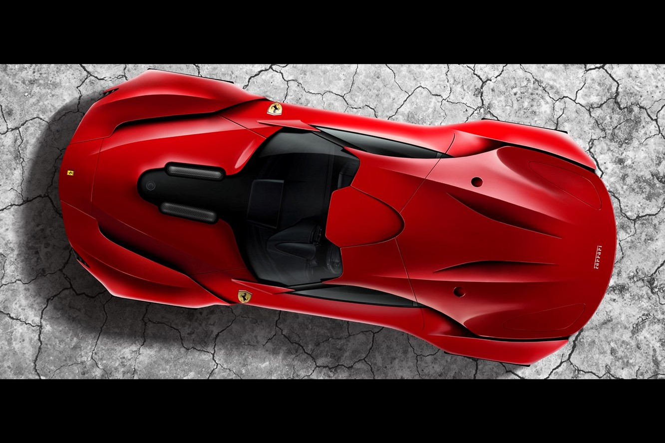 Ferrari cascorosso remplacante de la f12berlinetta 