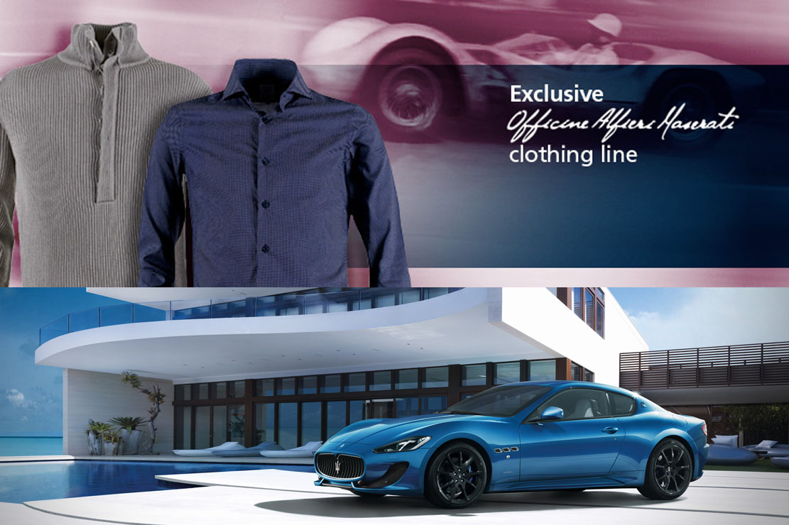 Maserati presente la nouvelle collection officine alfieri 