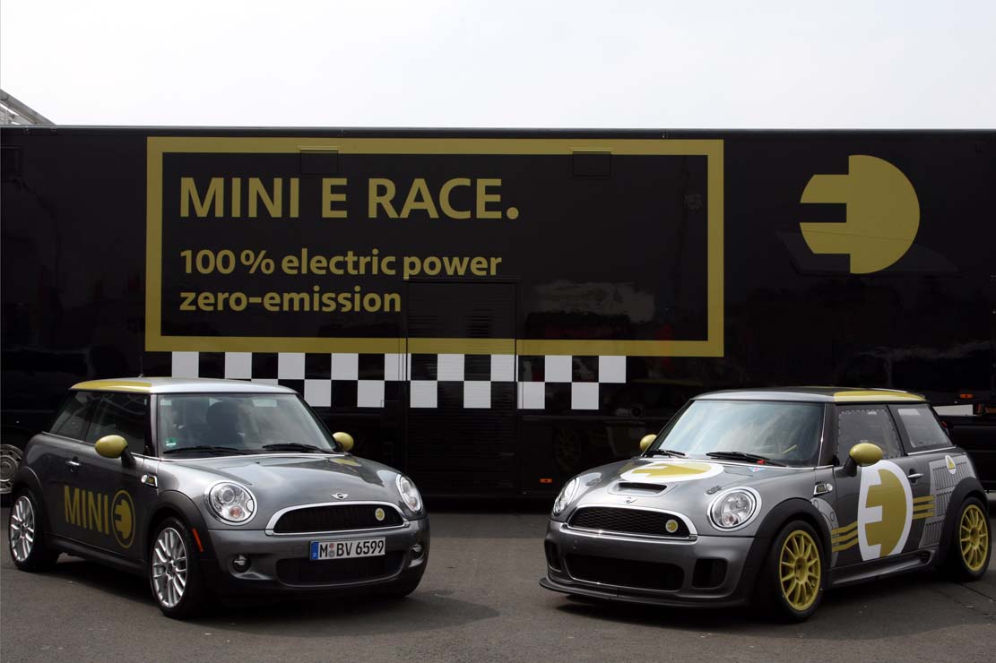 La mini electrique au nurburgring 