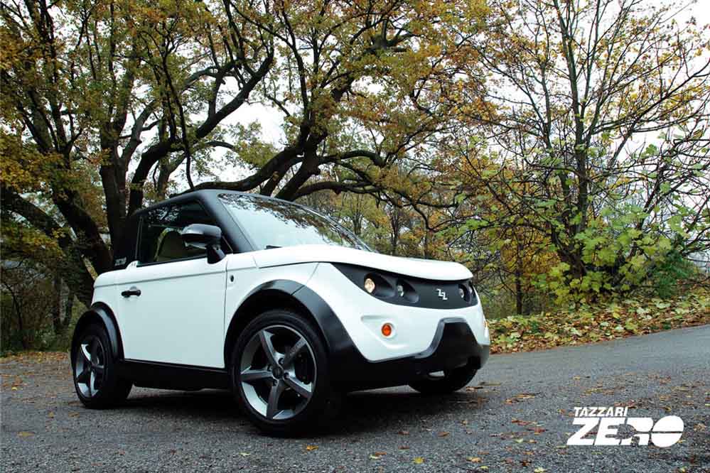 Tazzari zero la micro citadine electrique 