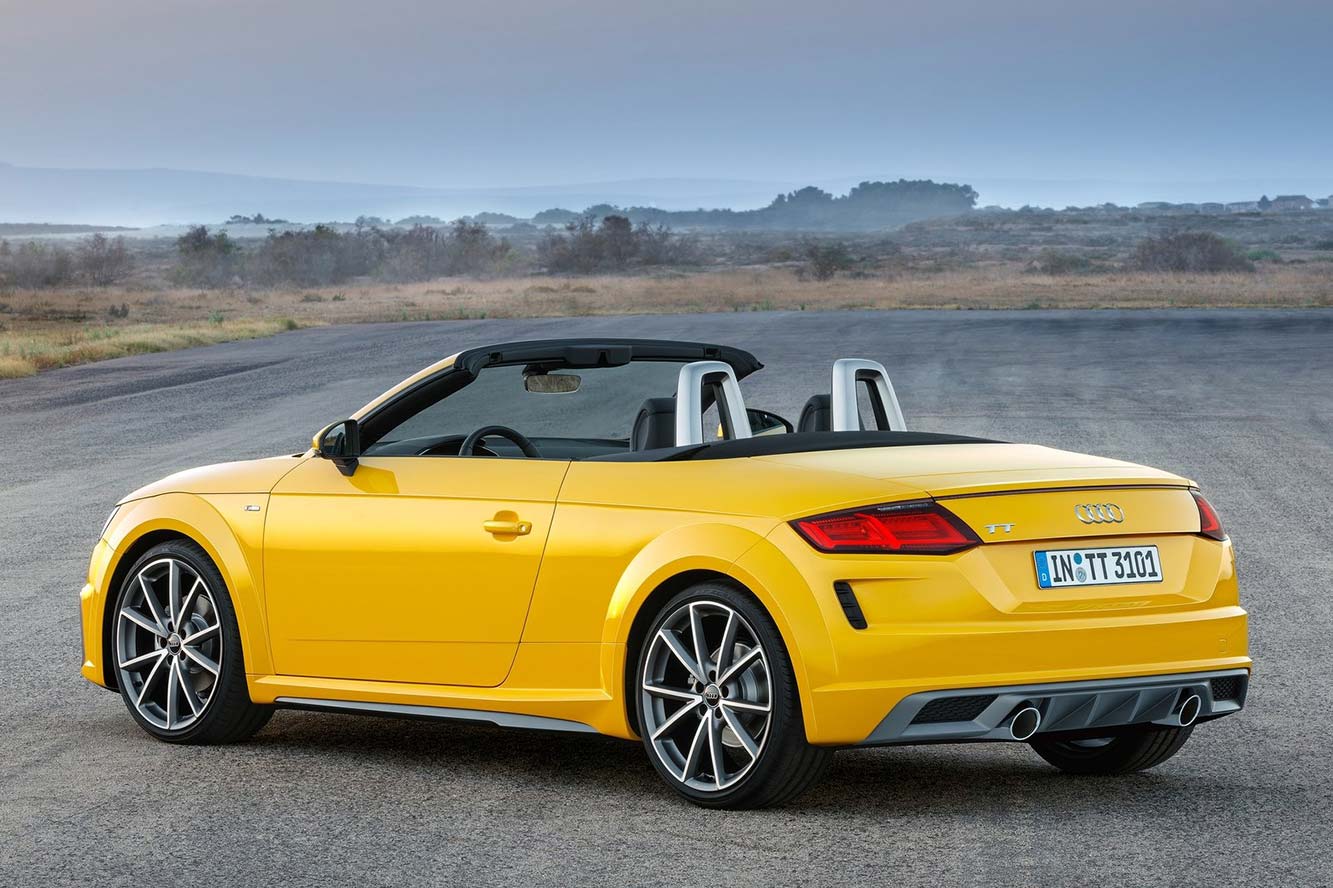 Fiche technique Audi TT Roadster 40 TFSI 197 2020