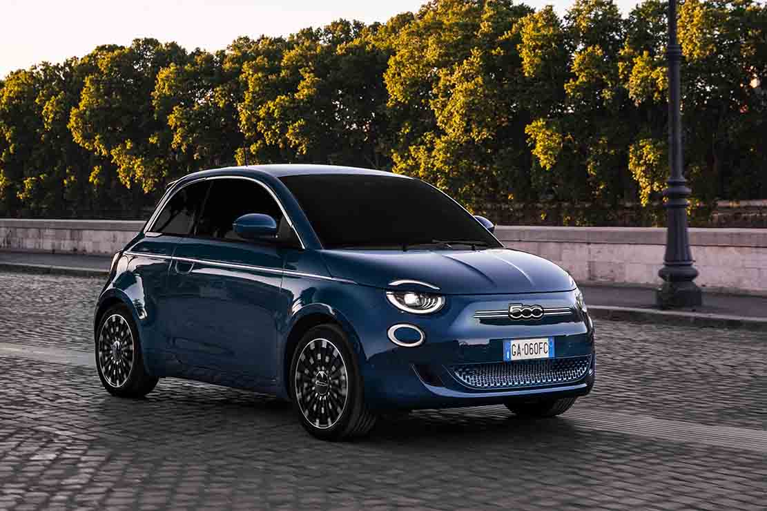 Fiche technique Fiat 500 électrique 2020