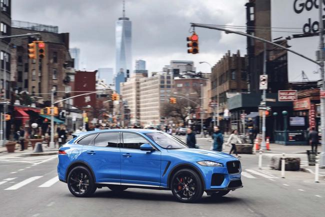 Fiche Technique Jaguar F Pace Svr