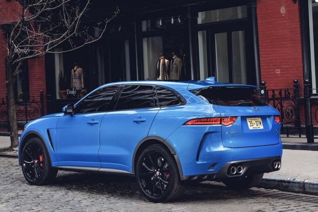 Fiche Technique Jaguar F Pace Svr