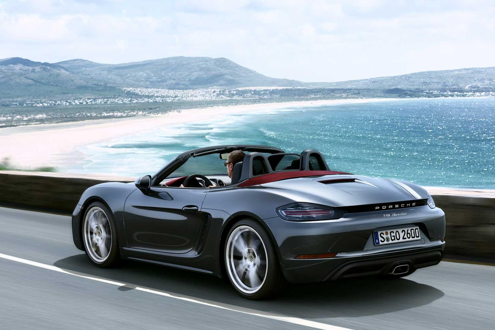 Fiche technique Porsche 718 Boxster S 2020