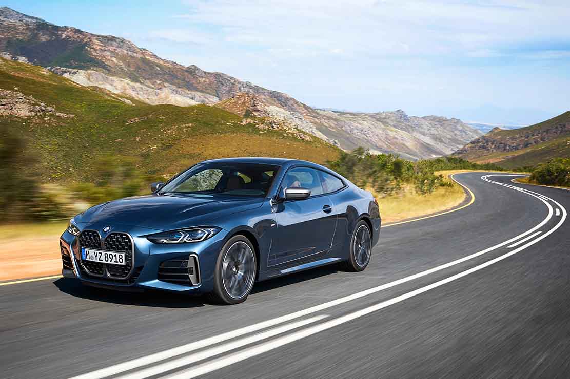 fiche technique bmw serie 4 coupe 420d xdrive 2021