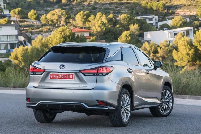 Fiche Technique Lexus RX 450h 2022